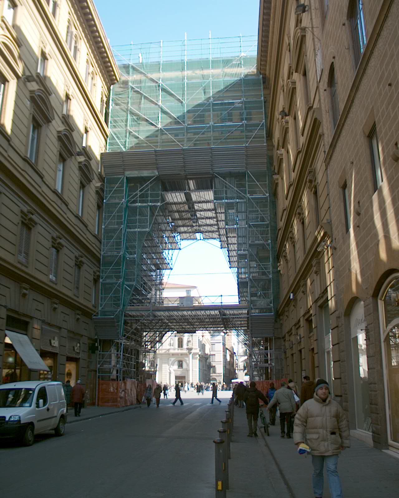 Restauro « Arco Strozzi » – P.zza della Repubblica – Firenze